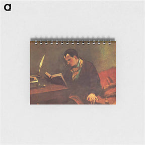 アートメモ帳-Portrait of Charles Baudelaire - ギュスターヴ クールベ Memo.