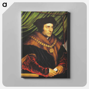 Portrait of Sir Thomas More - ハンス ホルバイン Canvas.