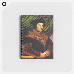 アートメモ帳-Portrait of Sir Thomas More - ハンス ホルバイン Memo.