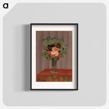 Bouquet of Flowers - Henri Rousseau Poster.