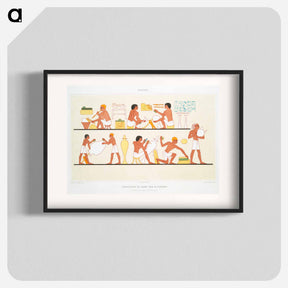 アートポスター-Gold and Silver Vase Manufacture
 - エジプト美術史 Poster.
