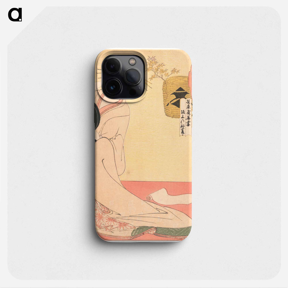 Hanazuma of Hyōgoya, Kenbishi of Sakagami - 喜多川 歌麿 Phone Case.