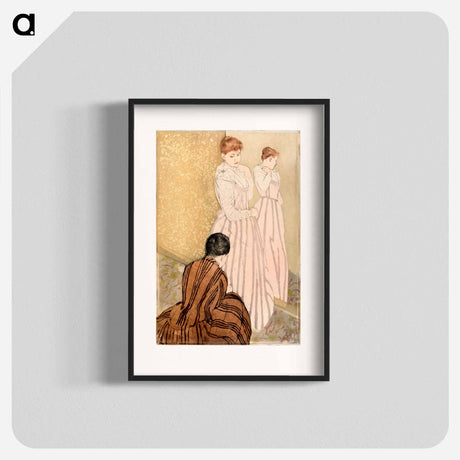 アートポスター-The Fitting - メアリー カサット Poster.