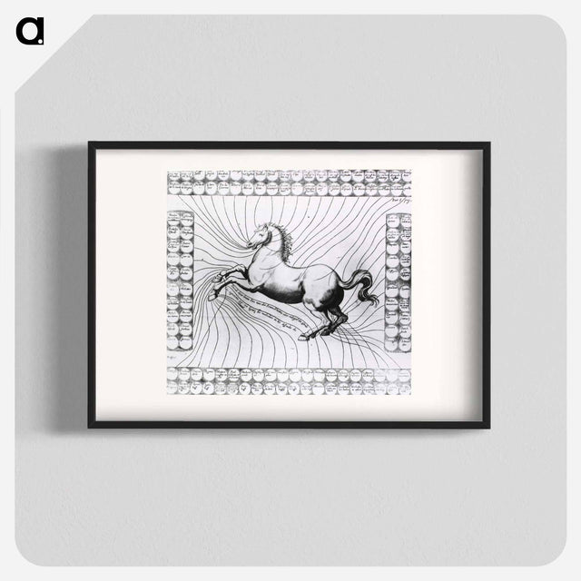 アートポスター-Disease Chart of the Horse
 - 国立医学図書館 Poster.