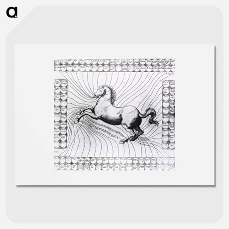 アートポスター-Disease Chart of the Horse
 - 国立医学図書館 Poster.