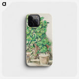 Geraniums - Paul Cezanne Phone Case.