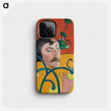 Self-Portrait - Paul Gauguin Phone Case.