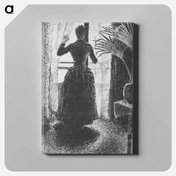 Woman at the Window: Initial Conception for the painting 