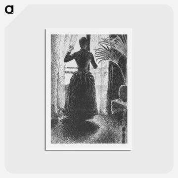 Woman at the Window: Initial Conception for the painting 