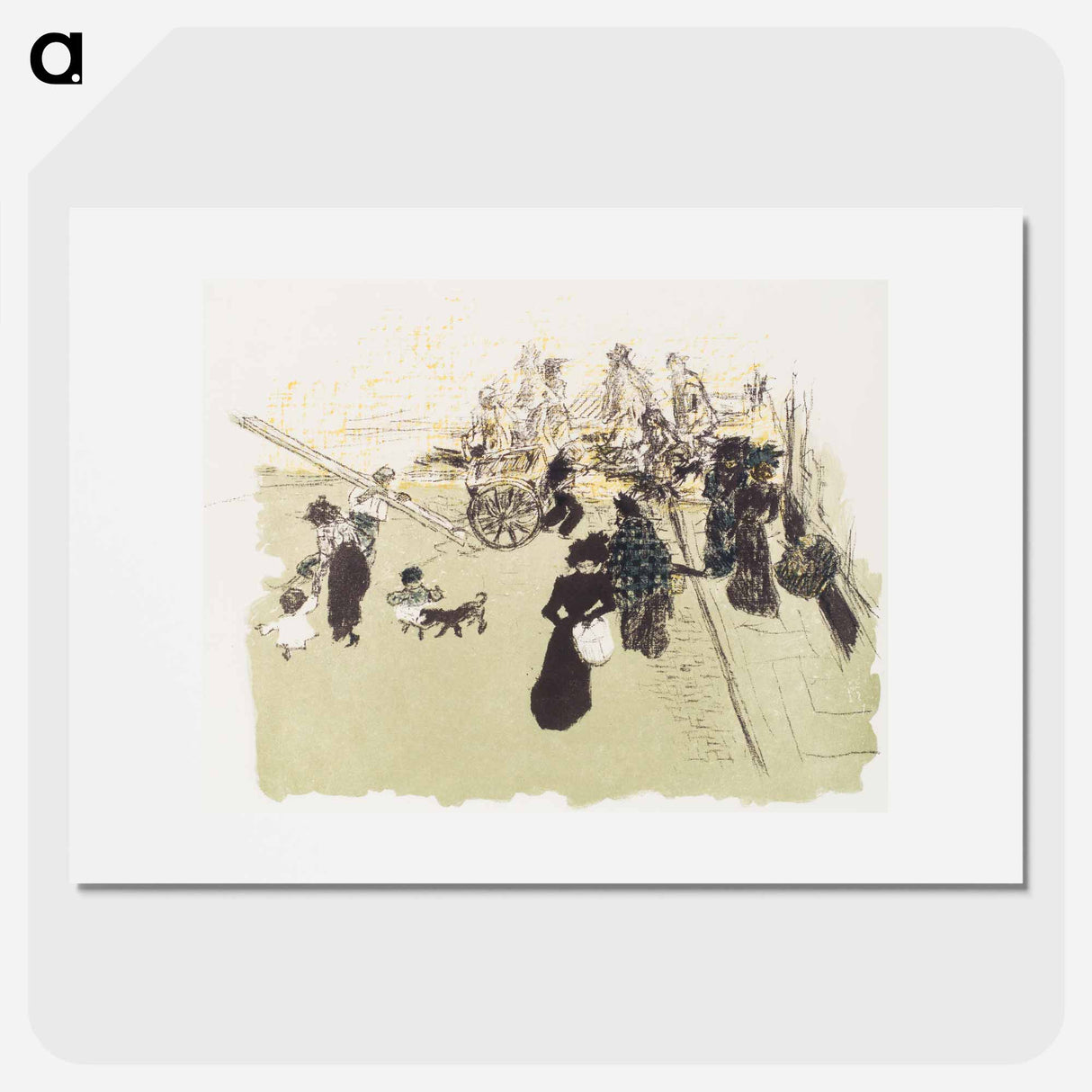 Street Corner
 - ピエール ボナール Poster.