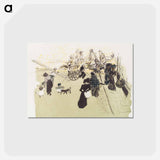 アートポストカード-Street Corner
 - ピエール ボナール Postcard.