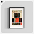 アートポスター-Nineteenth-Century Ornamental Pattern
 - 装飾の文法 Poster.