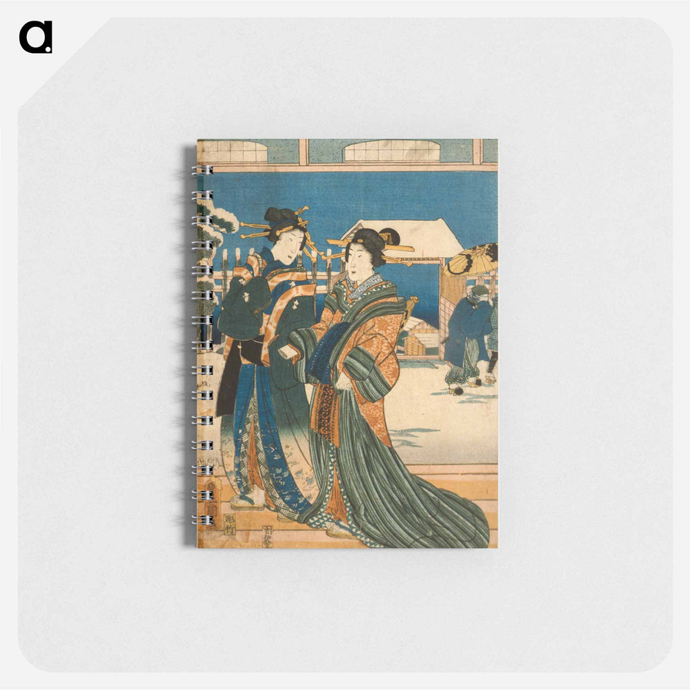 アートメモ帳-Snow
 - 歌川 国貞 Memo.