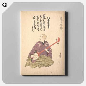 Keisei Ichikawa Denzo
 - 歌川 豊国 Canvas.