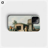 Monument on the Coast of Syria from Views in the Ottoman Dominions, in Europe, in Asia, and some of the Mediterranean islands - Views in the Ottoman Dominions Phone Case.