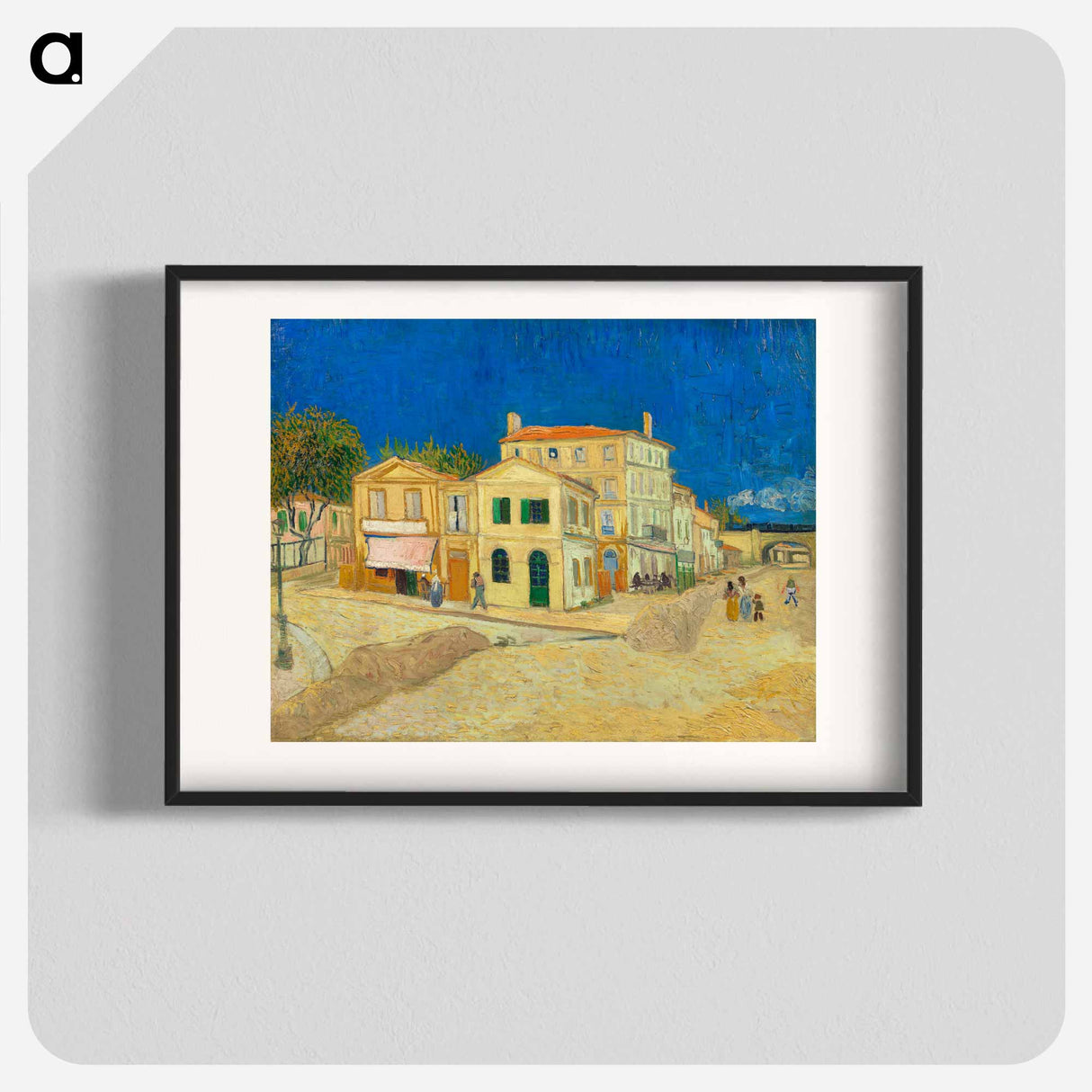 The yellow house - Vincent van Gogh Poster.