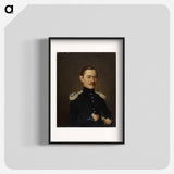 Esikuntakapteeni danielsson - Wilhelm von Wright Poster.