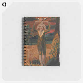 アートメモ帳-Songs of Innocence and of Experience, Plate 32, Experience Frontispiece - ウィリアム ブレイク Memo.