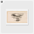 アートポストカード-Heinäkuun viides päivä -runon välivinjetti - アルバート エーデルフェルト Postcard.