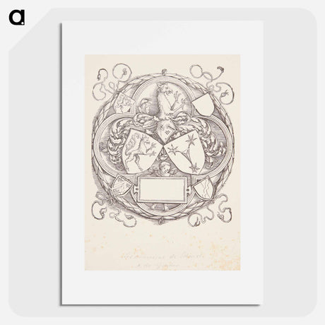 アートポスター-Scheurl's weapon - アルブレヒト デューラー Poster.