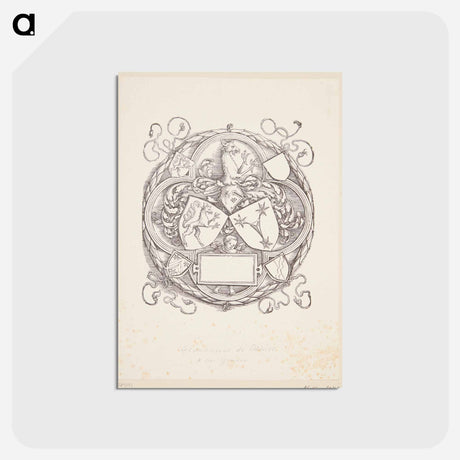 アートポストカード-Scheurl's weapon - アルブレヒト デューラー Postcard.