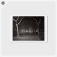 アートポストカード-An Icy Night, New York - アルフレッド スティーグリッツ Postcard.