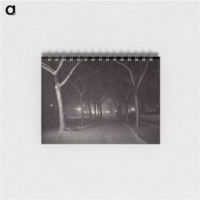 アートメモ帳-An Icy Night, New York - アルフレッド スティーグリッツ Memo.