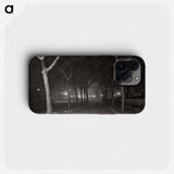 An Icy Night, New York - アルフレッド スティーグリッツ Phone Case.