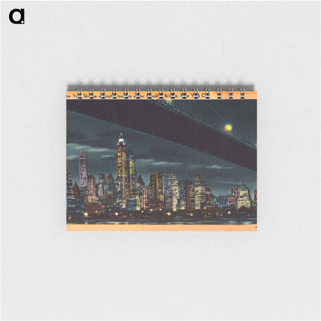 アートメモ帳-Brooklyn Bridge at Night
 - ボストン公共図書館 Memo.