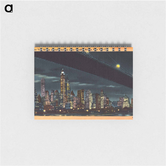 アートメモ帳-Brooklyn Bridge at Night
 - ボストン公共図書館 Memo.