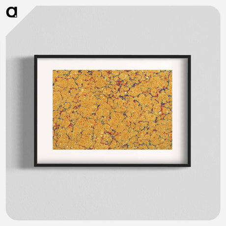 アートポスター-Abstract Pattern Background, Remixed
 - 大英図書館 Poster.