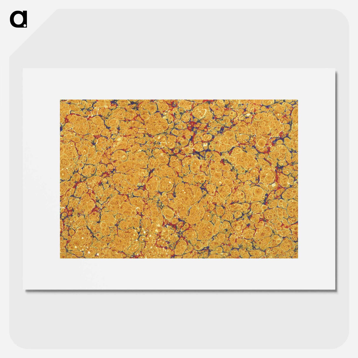 アートポスター-Abstract Pattern Background, Remixed
 - 大英図書館 Poster.