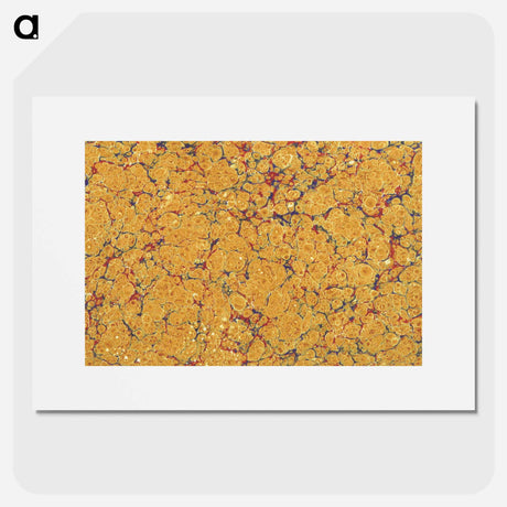 アートポスター-Abstract Pattern Background, Remixed
 - 大英図書館 Poster.