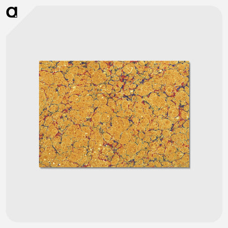 アートポストカード-Abstract Pattern Background, Remixed
 - 大英図書館 Postcard.