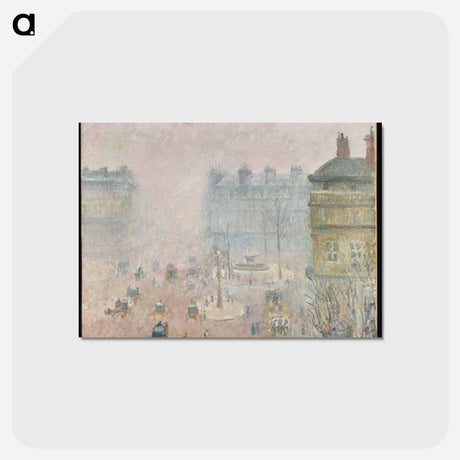 アートポストカード-Place du Theatre Francais: Fog Effect
 - ダラス美術館 Postcard.