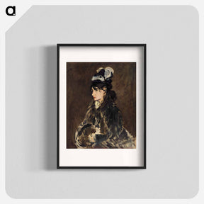 アートポスター-Berthe Morisot - エドゥアール マネ Poster.
