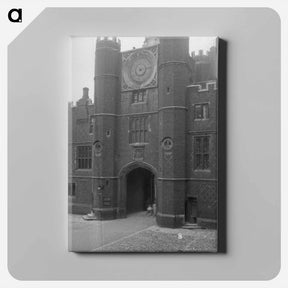 アートパネル-Stately English property - エリック リー ジョンソン Canvas.