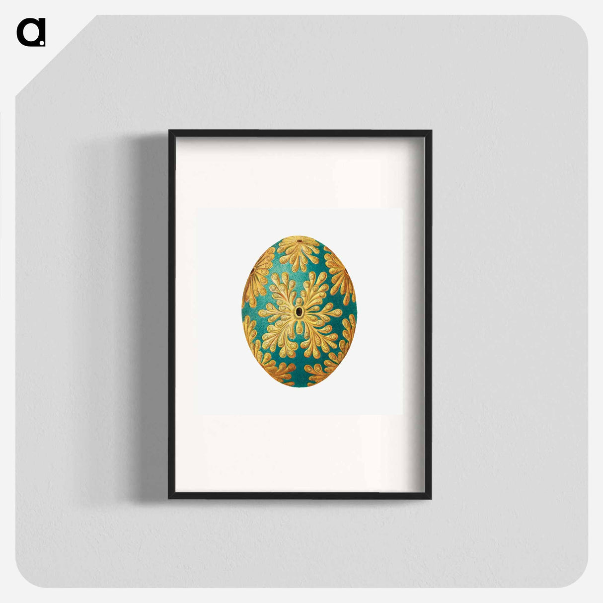 Colorful vintage tunicate illustration - エルンスト ヘッケル Poster.