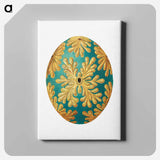 Colorful vintage tunicate illustration - エルンスト ヘッケル Canvas.