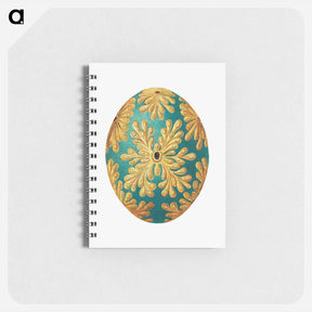 アートメモ帳-Colorful vintage tunicate illustration - エルンスト ヘッケル Memo.
