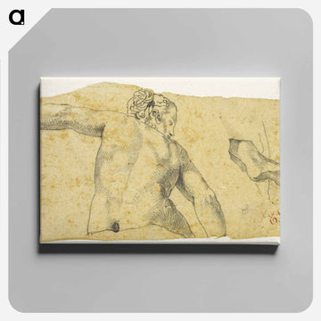 イエロー - ウジェーヌ ドラクロワ Canvas.