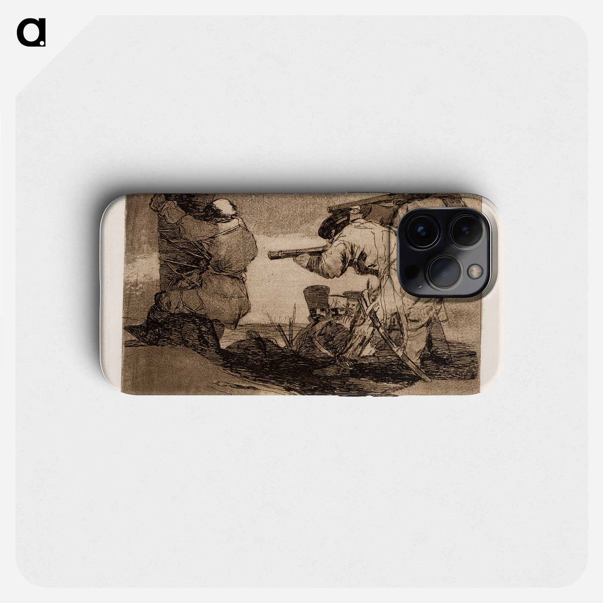 Julmurit! (bárbaros!) - フランシスコ デ ゴヤ Phone Case.