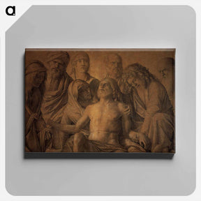 アートパネル-The Lamentation over the Body of Christ - ジョヴァンニ ベッリーニ Canvas.