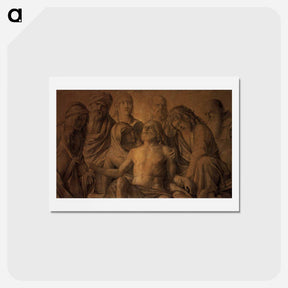 アートポストカード-The Lamentation over the Body of Christ - ジョヴァンニ ベッリーニ Postcard.