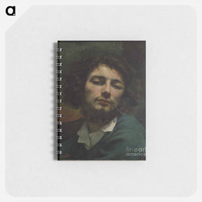 アートメモ帳-Self-Portrait (The Man with a Pipe) - ギュスターヴ クールベ Memo.