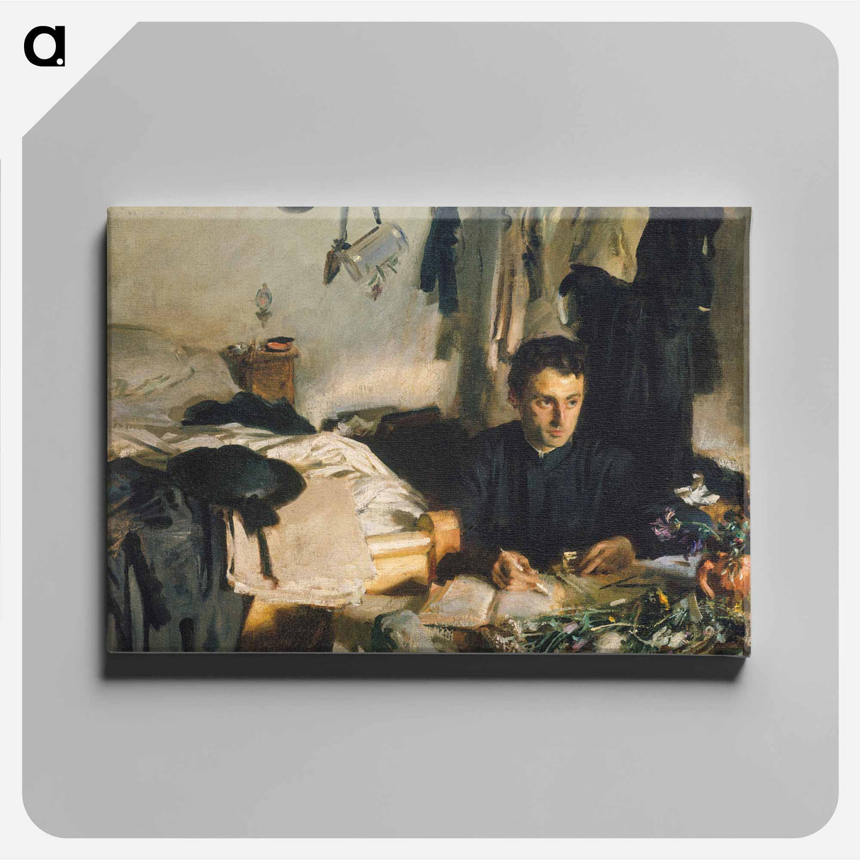 Padre Sebastiano - John Singer Sargent Canvas.