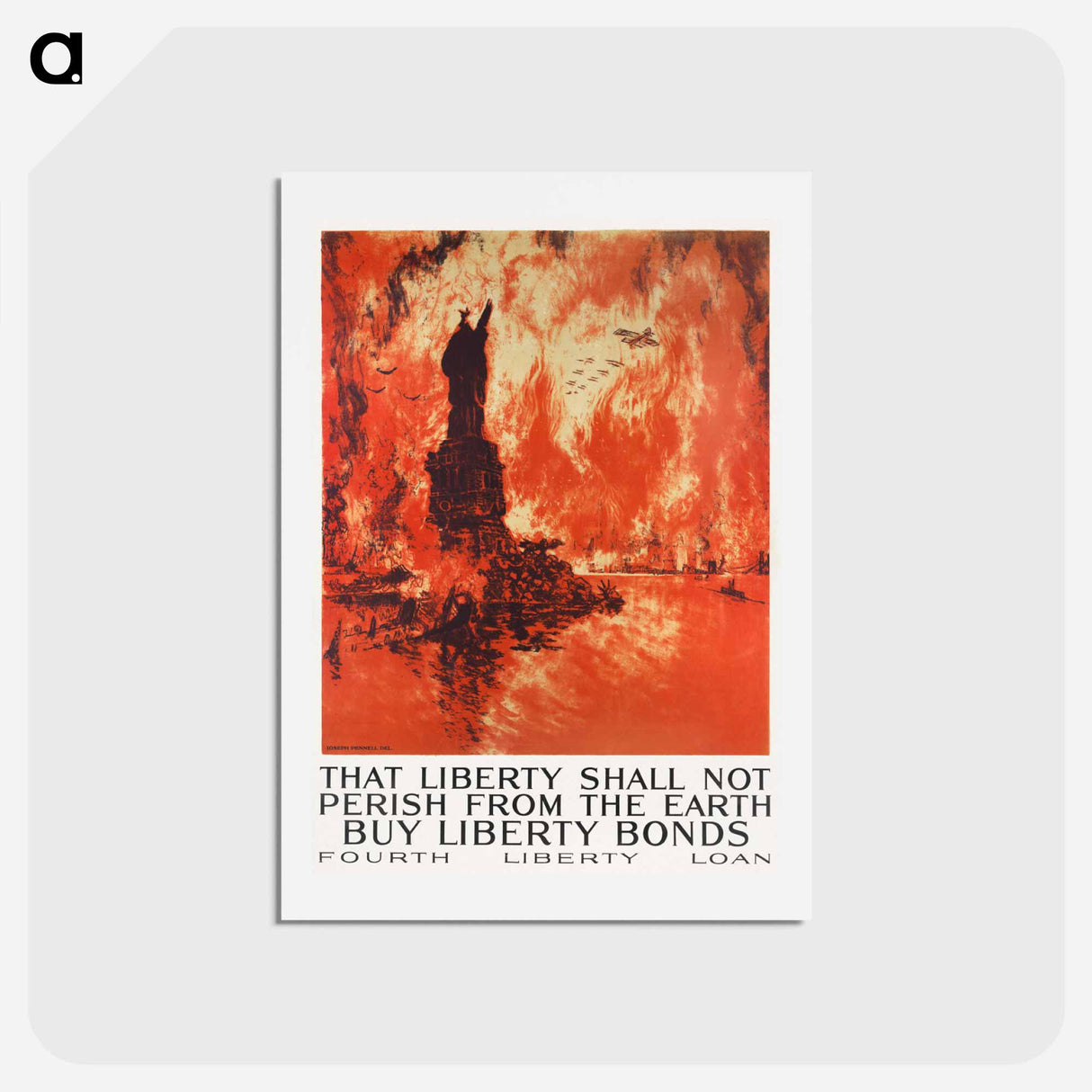 アートポストカード-Buy Liberty Bonds
 - ジョセフ ペネル Postcard.