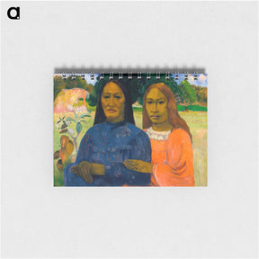 アートメモ帳-Two Women - ポール ゴーギャン Memo.