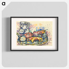 アートポスター-Still Life with Jug - ポール シニャック Poster.