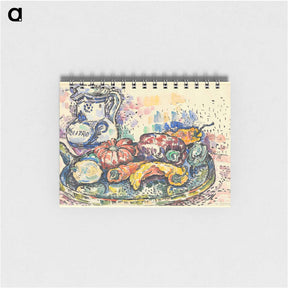 アートメモ帳-Still Life with Jug - ポール シニャック Memo.